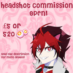 Headshot Commissions Open {CHEAP}