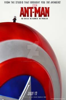 Lego Ant-Man Poster - Shield