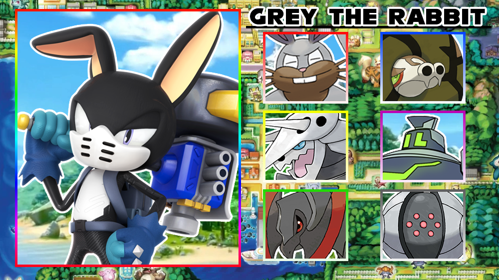 Grey the Rabbit Pokemon Team by Godslayerforce on DeviantArt
