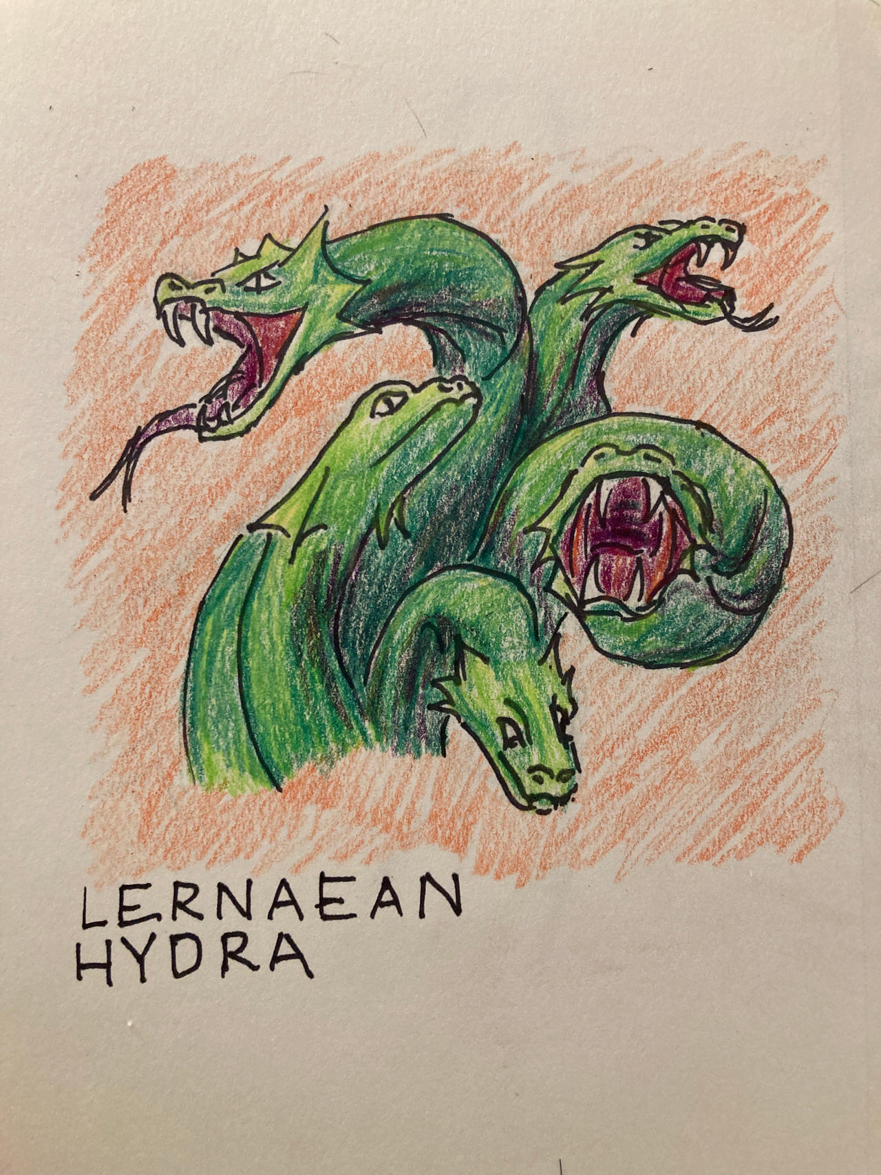 Lernaean Hydra By DaSunfish On DeviantArt lernaean-hydra-by-dasunfish-on-deviantart