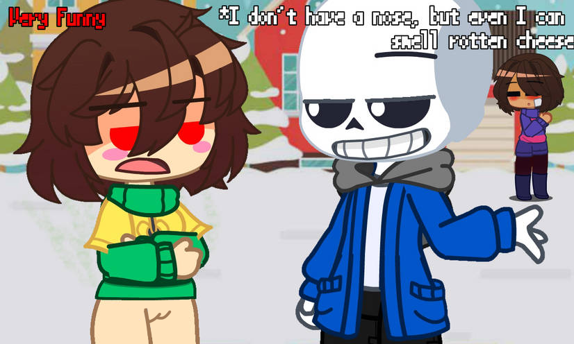 Chara R344 Sans Smell Chara what... (Nsfw Version) by poopmanlolllie on DeviantArt