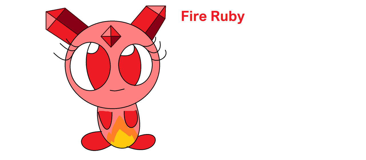 Rainbow Jewel:Fire Ruby by Izzyartwork2002 on DeviantArt