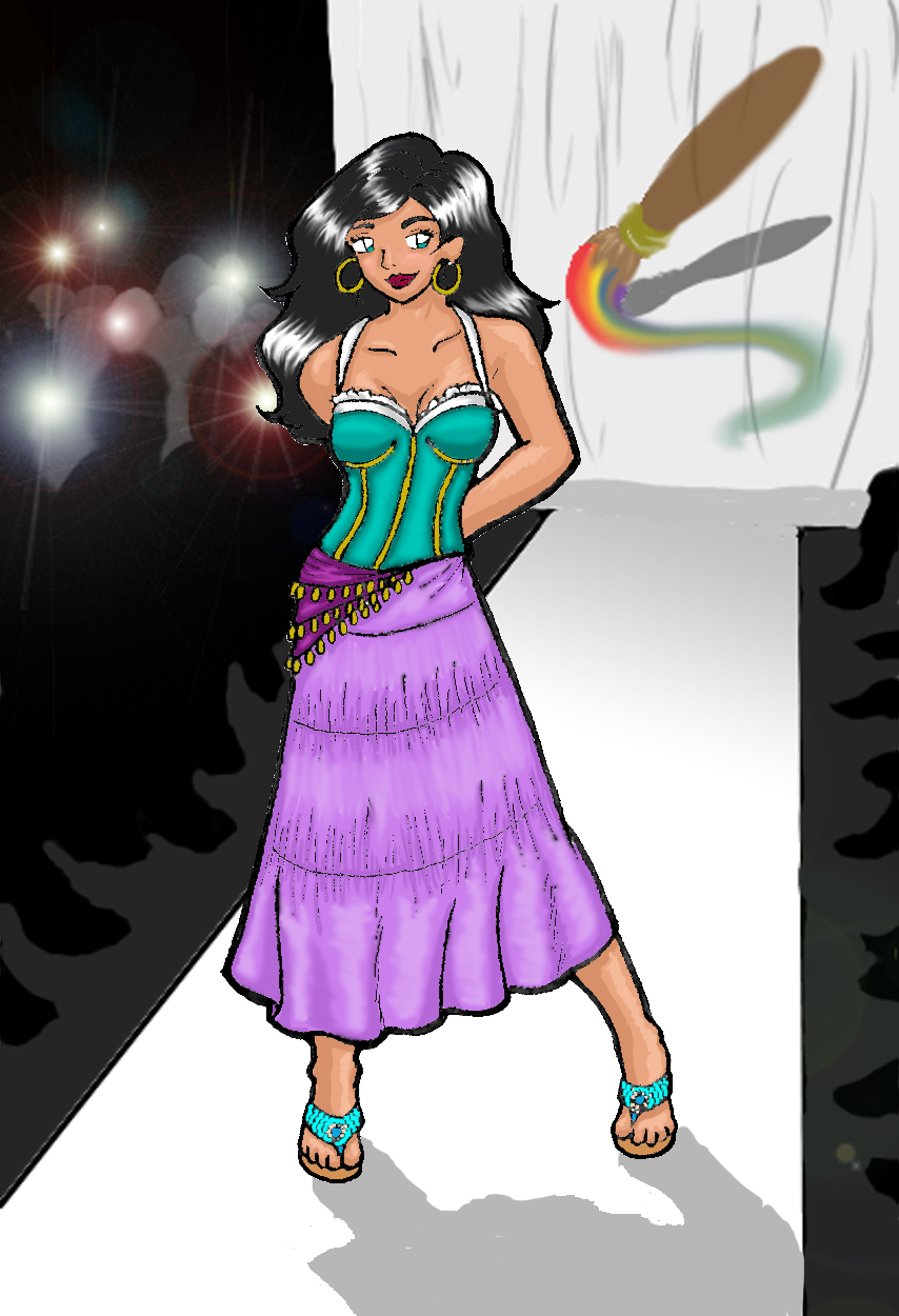 Mod. Disney Fashion: Esmeralda