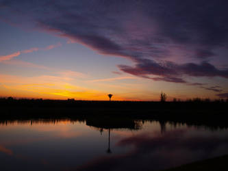 colorful sunset