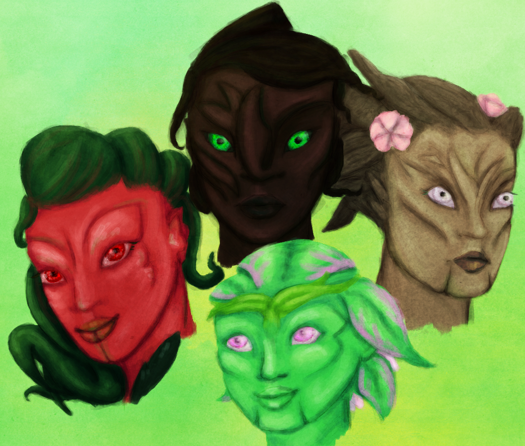 a bouquet of sylvari