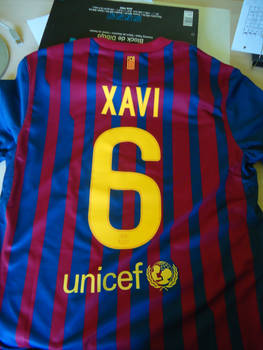 Camiseta del FC Barcelona Xavi