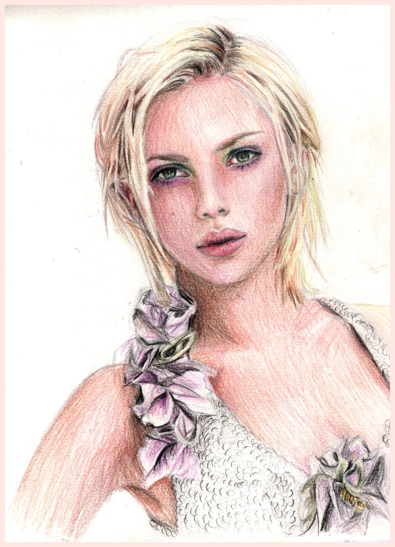 Scarlett J. pencil.colour