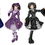 5 lolitas of varying style