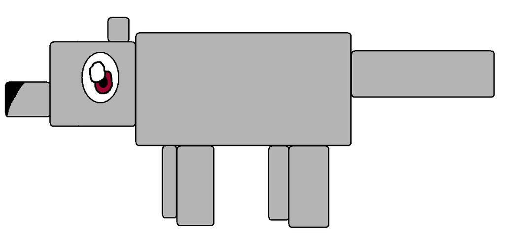 Minecraft - Wolf by ThankYouWeAreTheBest on DeviantArt