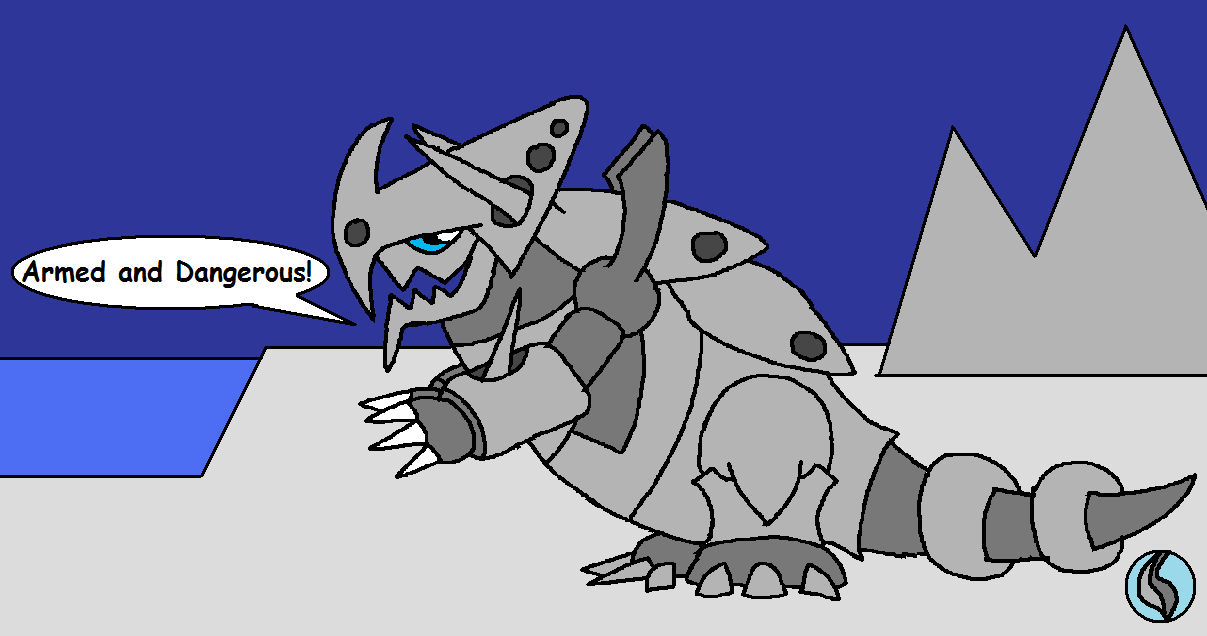 Mega Aggron by WeAreTheMostAwesome on DeviantArt