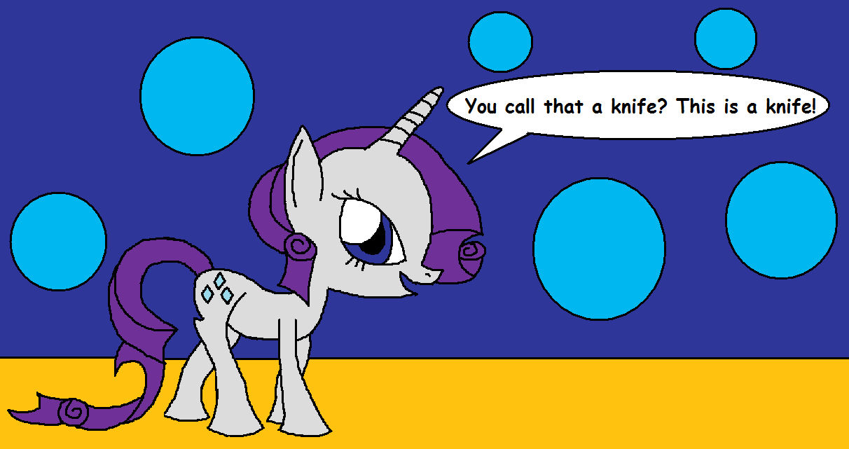 Rarity has something to say by WeAreTheMostAwesome on DeviantArt