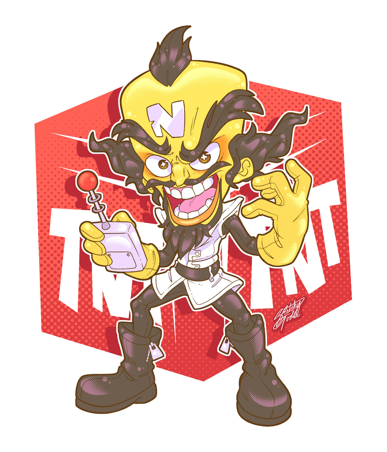 Neo Cortex by SketchyTodd on DeviantArt