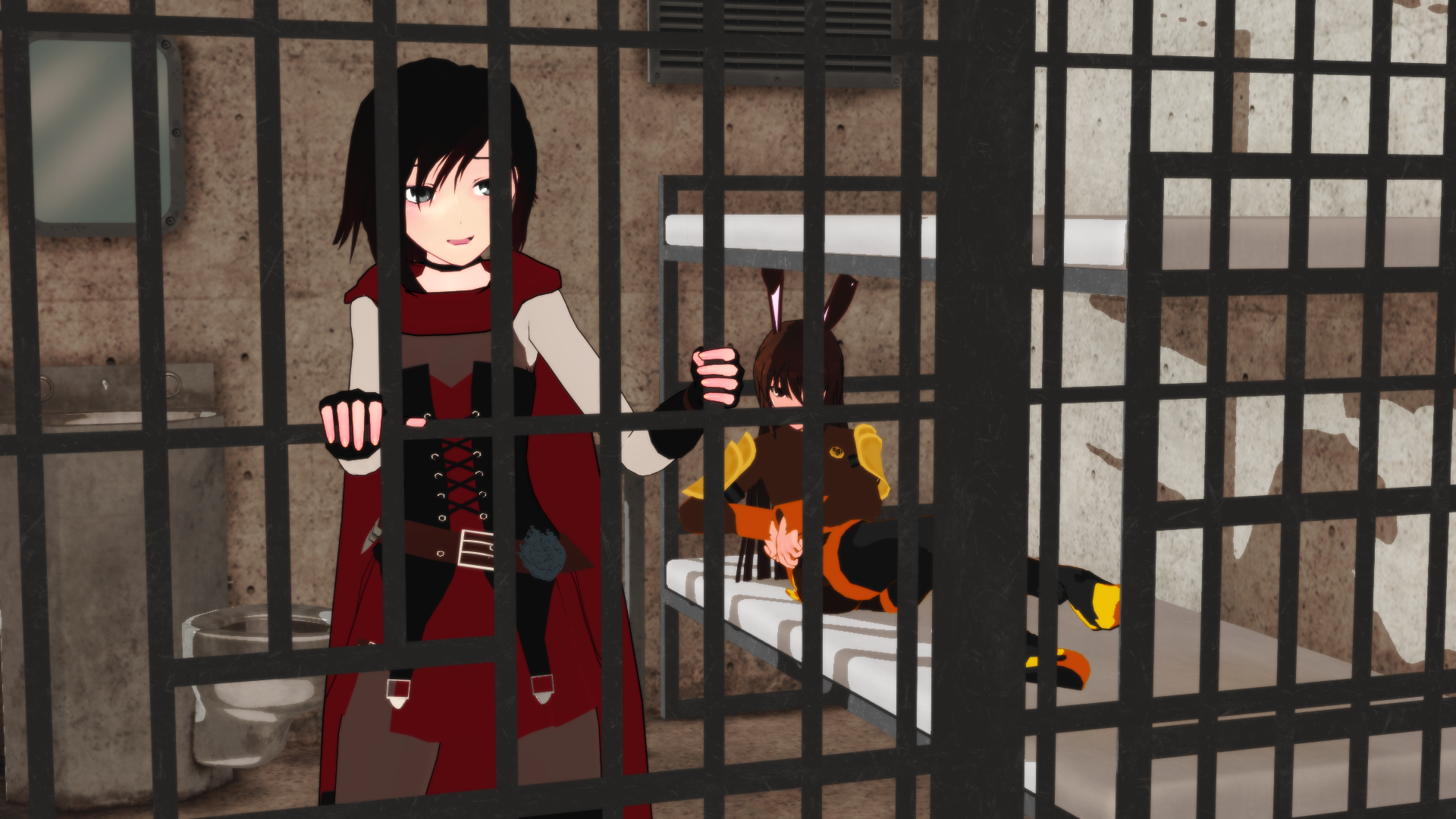 Besties behind Bars by Morgan1501 on DeviantArt Besties behind Bars by Morgan1501 on DeviantArt