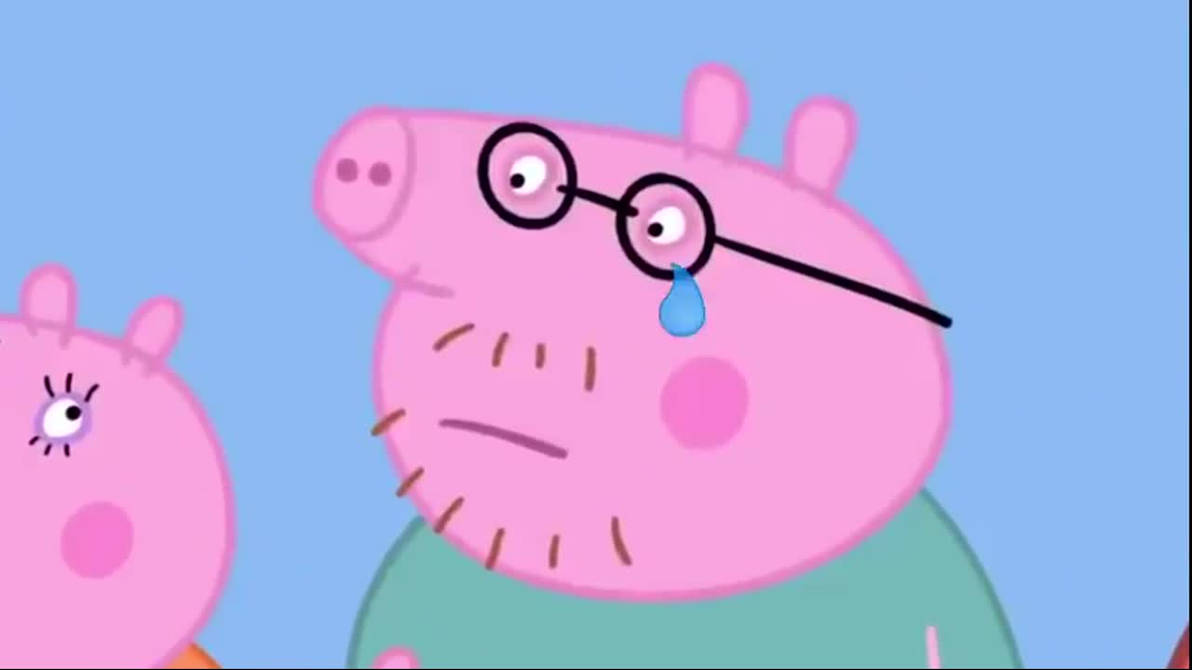 Sad Raddy Deviantart Sad Daddy Pig by pianomankiran on DeviantArt