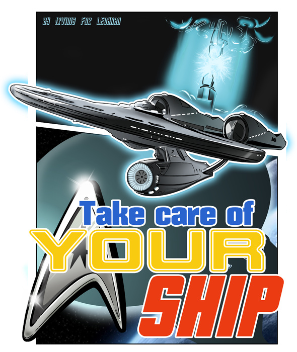 Take care of your ship|Star Trek