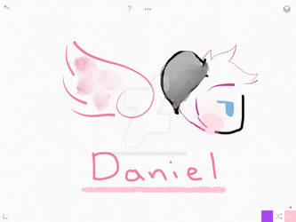 Daniel the gay angel... a new OC, GREAAAAAAAAT