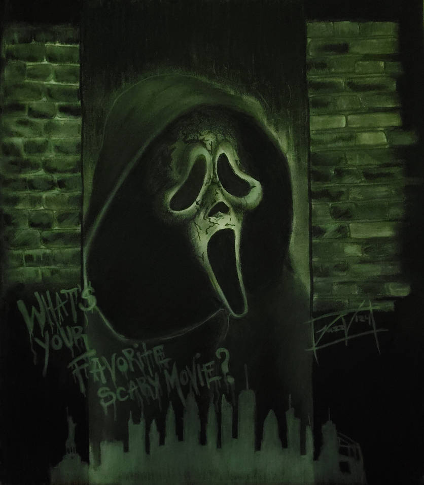 Pyrography Ghostface Ghostface Charcoal art by Pandoras-Psycho on DeviantArt