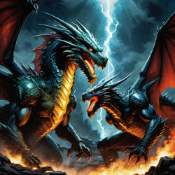 mega dragon fight