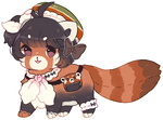 red panda custom by ariamisu