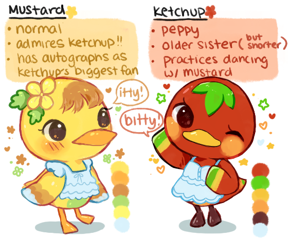mustard n ketchup! by ariamisu on DeviantArt