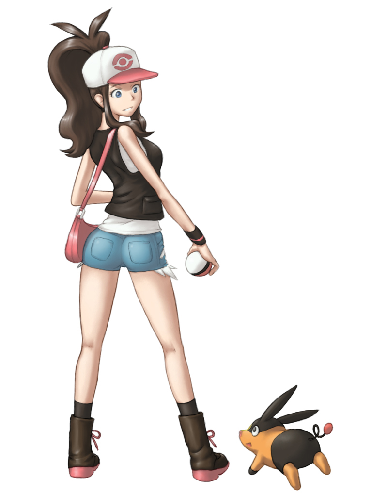 Pokemon Girl Black and White