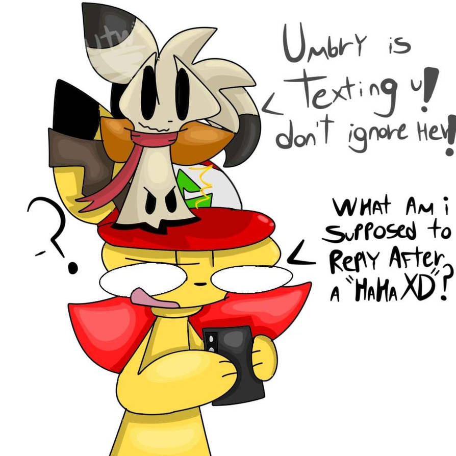 Deviantart Red Texting Texting Issues by UmbryWasHere on DeviantArt