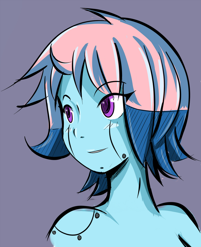 Blue Robot Girl By Tehstreet On Deviantart Blue Robot Girl By Tehstreet On Deviantart