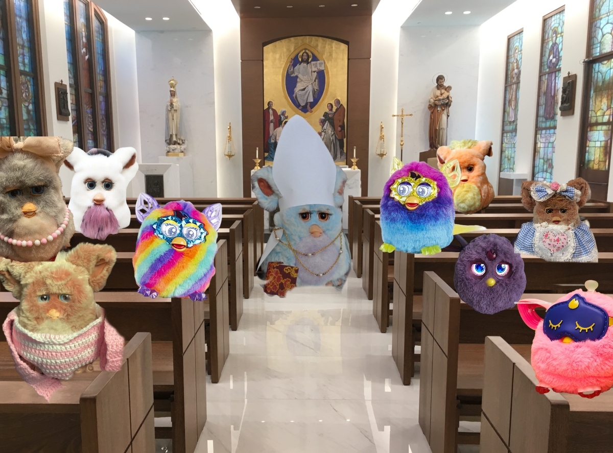 Furbys Ritual Furby church by NickMoonStar on DeviantArt