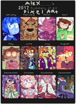 2017 Summary Of Pixel Art