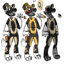 Andie African Wild Dog .:FNAF OC:.