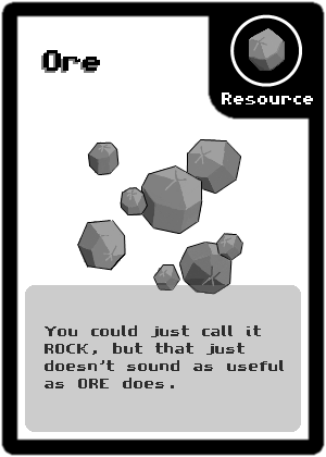 Ore Resource GameCard