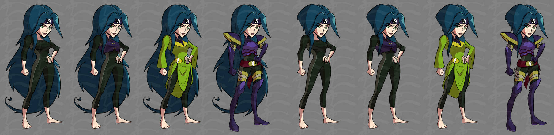 Wardrobe Concept for Shadow by CharactersByChaos on DeviantArt