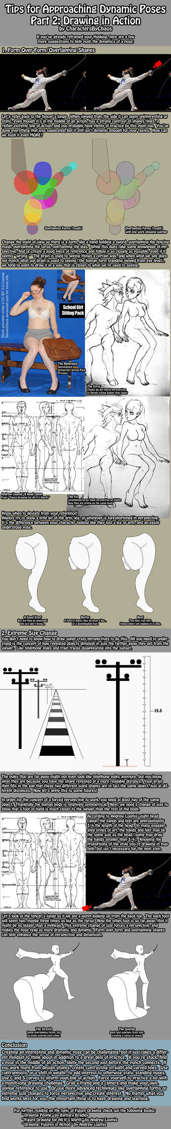 Dynamic Posing Tutorial, Part 2: Drawing in Action