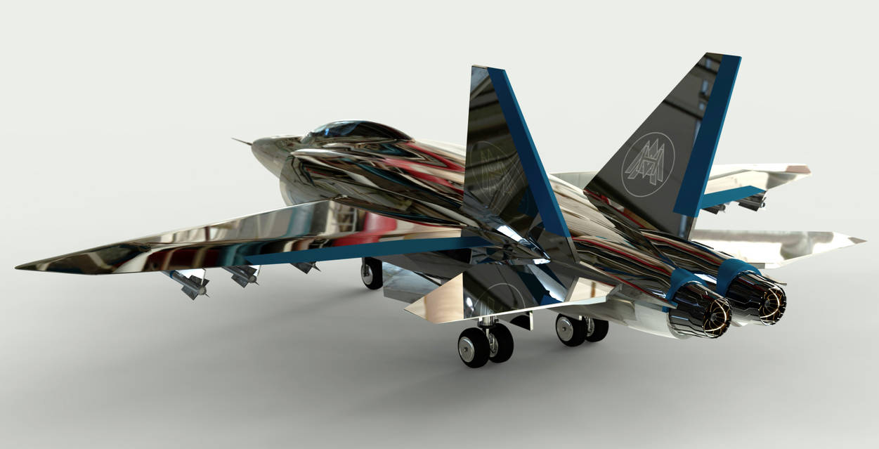 Jet Back Designs Fighter Jet - back view by andyartdesign on DeviantArt