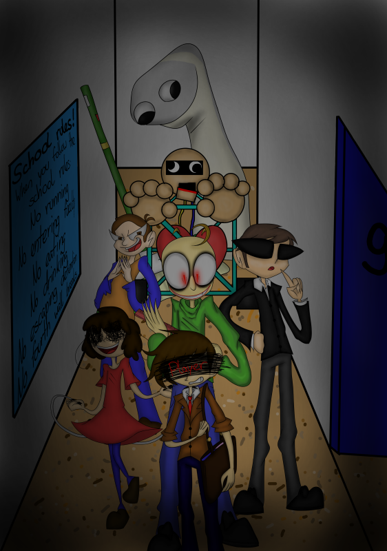 Baldi Sunset Baldi's basics in Education and Learning by LovesEveryone on DeviantArt