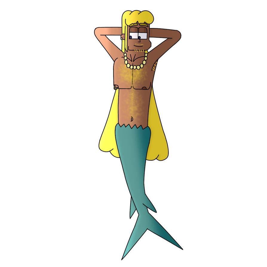 Practicing merfolk anatomy by SharkEnjoyer29 on DeviantArt