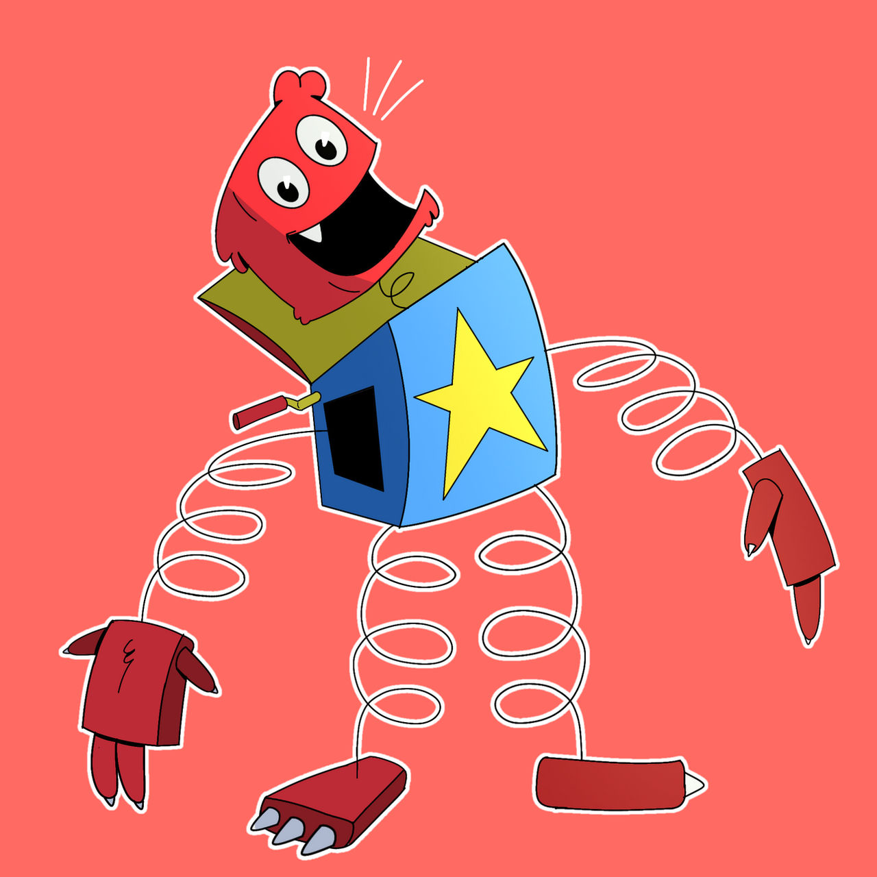 Boxy-Boo by SharkEnjoyer29 on DeviantArt