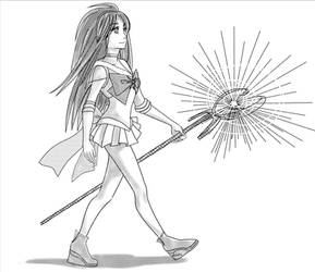 Sketch Sailor Sun
