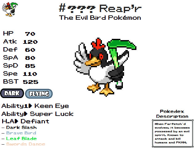 Reapr - Pokegod by abeshoken on DeviantArt