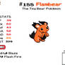 Flambear - Pokemon