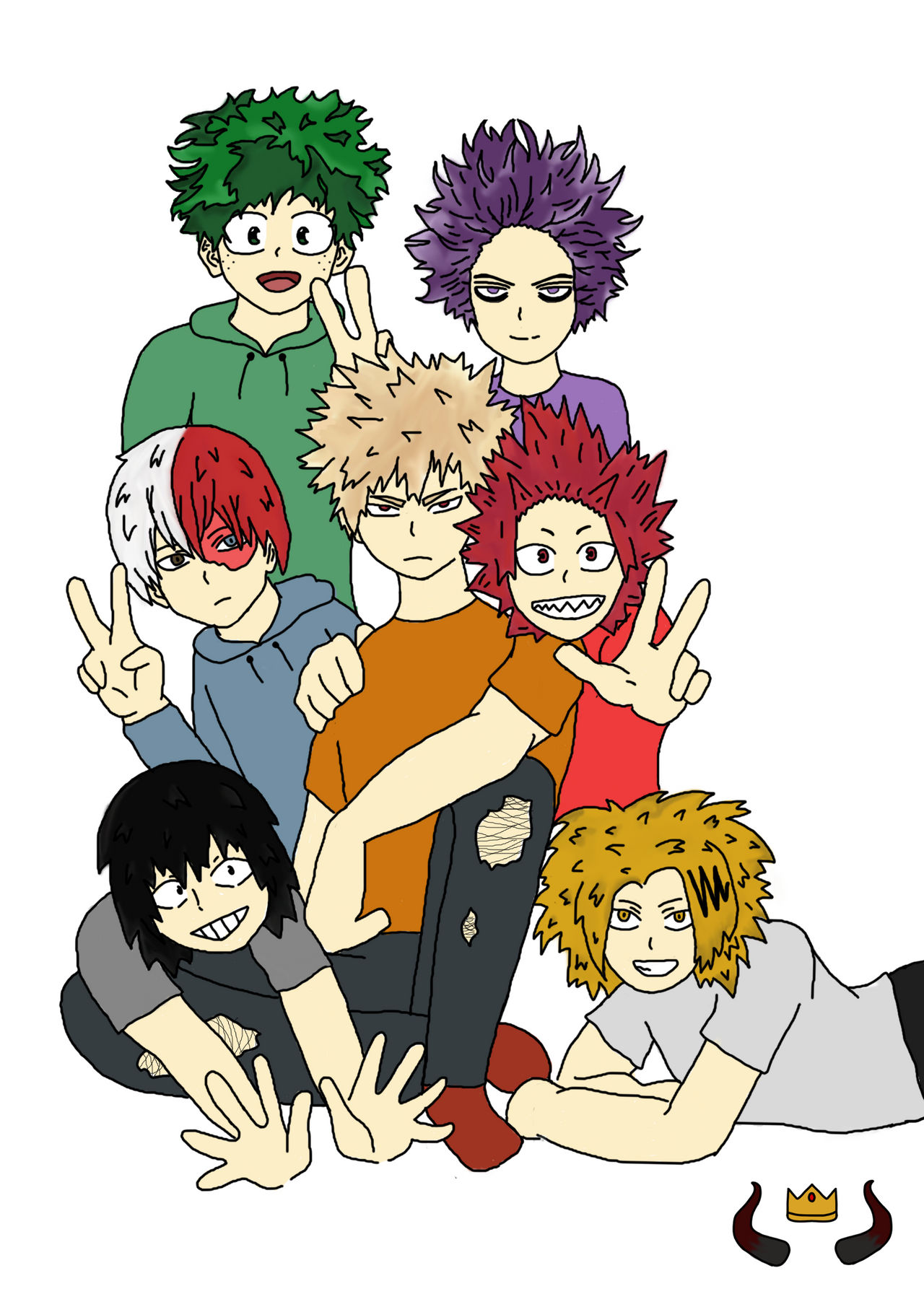 Mha Group My Hero Academia Group by DemonEmpress02 on DeviantArt