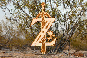 Breath of the Wild 'Z' Logo - Laser Etch