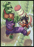 Goku Vs. Piccolo by MarcelPerez