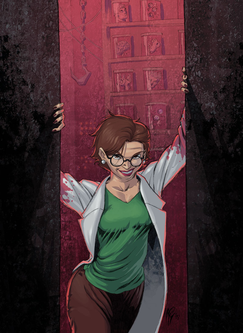 Deviantart Razer Kid Razor Kid Pinup - Dr. Malone by MarcelPerez on DeviantArt