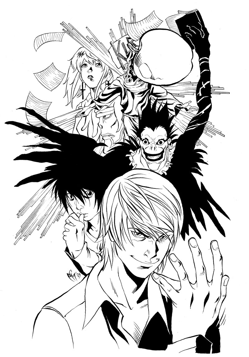 Death Note Remake Inks