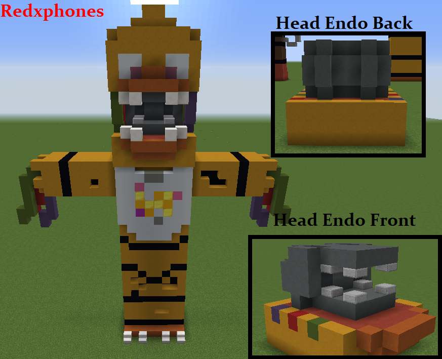 MCPE: How to Spawn Withered Chica 