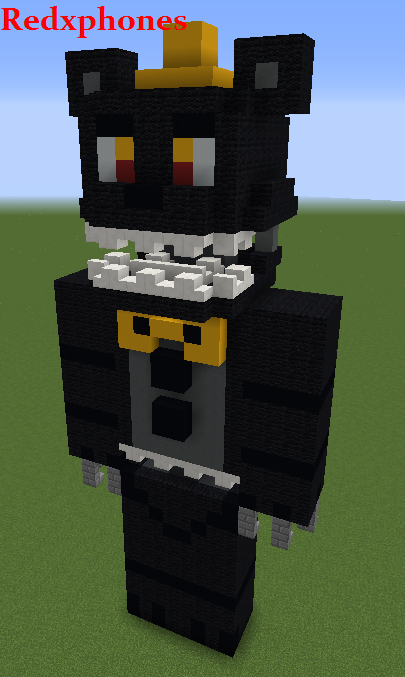 Nightmare (FNAF World) Minecraft Skin