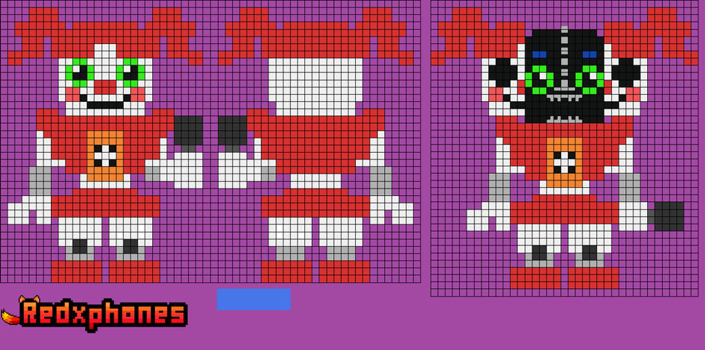 Fnaf 8 Bit Baby Pixel Art Grid By Redxphones On Deviantart Fnaf 8 Bit Baby Pixel Art Grid By Redxphones On Deviantart