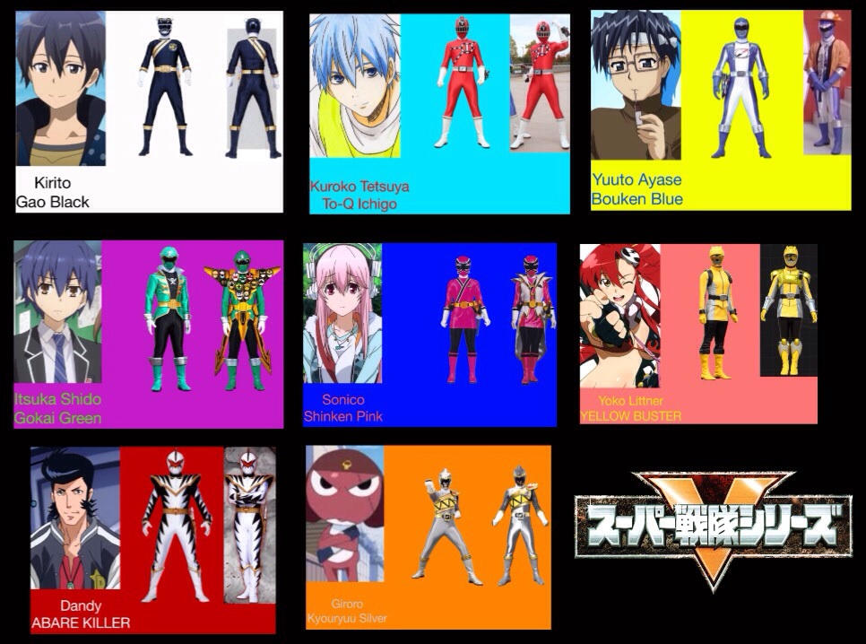 Super Hero Rangers by Tabacookie on DeviantArt