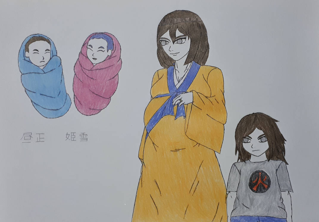 Hanabi Color Hanabi Hyuga's Children - Full Color by Tabacookie on DeviantArt